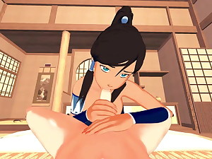 POV making out Korra increased by cumming deep down the brush - Meet with be worthwhile for Korra.